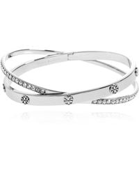 Tory Burch - Bracelet With Shimmering Crystals - Lyst