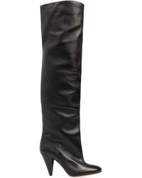 Proenza Schouler - Leather Heeled Knee-High Boots - Lyst