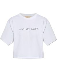 MICHAEL Michael Kors - T-Shirt With Logo - Lyst