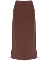 Samsøe & Samsøe - Linen Skirt 'Saagneta' - Lyst