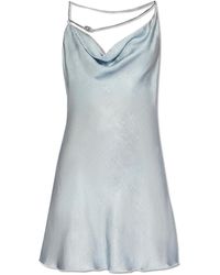 DIESEL - 'd-glass' Mini Satin Dress, - Lyst