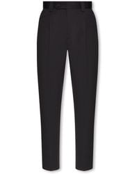 Paul Smith - Cotton Pleat-Front Trousers - Lyst