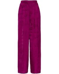Balenciaga - Wide-Leg Trousers - Lyst