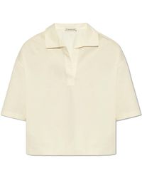 Moncler - Polo With Logo Patch - Lyst