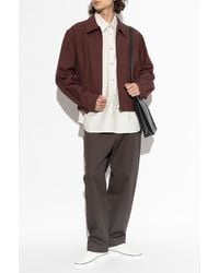 Lemaire - Jacket With Collar - Lyst