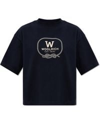 Woolrich - Oversize T-shirt, - Lyst