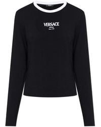 Versace - Long Sleeve Top - Lyst