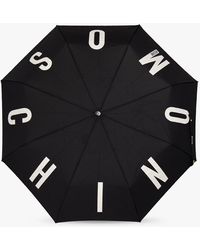 Save 12% Moschino Pinstripe Umbrella in Black Womens Accessories Umbrellas 