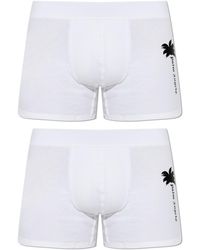Palm Angels - Two-Pack Of Boxer Shorts With Logo - Lyst