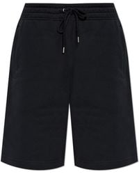 Maison Kitsuné - Sweat Shorts With Embroidered Logo - Lyst
