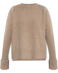Tory Burch - Wool Sweater With A Crew Neck - Lyst