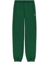 Lacoste - Sweatpants With Logo Appliqué - Lyst