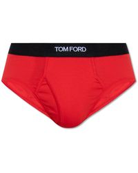 Tom Ford - Briefs With Logo - Lyst