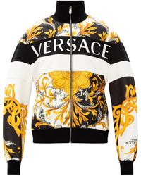 versace zip up hoodie