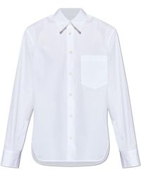 Jil Sander - Cotton Shirt With Pocket - Lyst