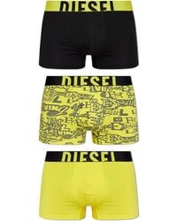 DIESEL - Three-Pack Of Boxer Shorts 'Damien-D-Pop-3Pack-40' - Lyst