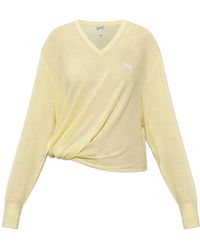 Loewe - V-Neck Sweater - Lyst