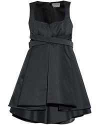 McQueen - Sleeveless Short Dress - Lyst