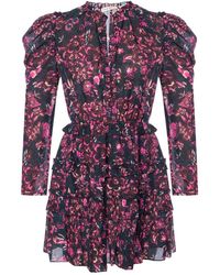 Ulla Johnson 'prissa' Patterned Dress - Pink