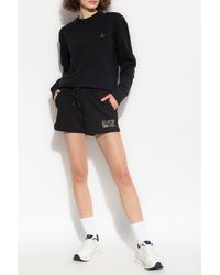 EA7 - Shorts With Printed Logo - Lyst