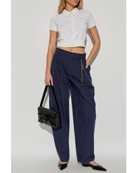 Alexander Wang - Pleated Trousers - Lyst