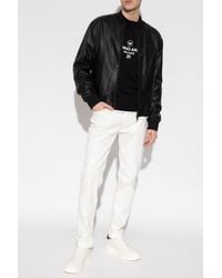 Emporio Armani Leather jackets for Men | Online Sale up to 72% off | Lyst