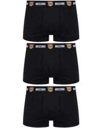 Moschino - Three-Pack Of Boxers - Lyst