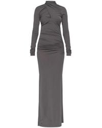 Entire studios - Long Fitted Dress - Lyst
