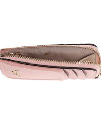 Kate Spade 'knott' Card Case With Logo - Pink