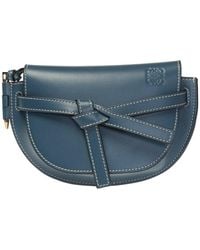 Loewe 'gate' Belt Bag - Blue