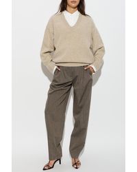Rohe - Wool V-Neck Sweater - Lyst