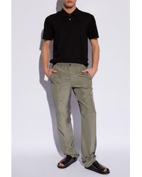 Theory - Polo Shirt With Short Sleeves, - Lyst
