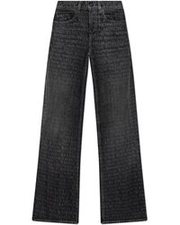 Balenciaga - Flared Leg Jeans - Lyst