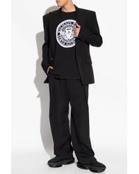 Balmain - T-Shirt With Logo - Lyst