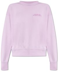 Isabel Marant - Shad Sweatshirt With Logo Embroidery - Lyst