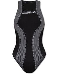 MISBHV - Bodysuit With Logo, - Lyst