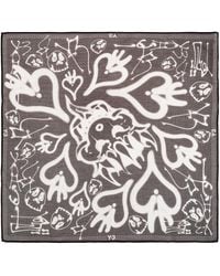 Y-3 - Silk Scarf With Print - Lyst