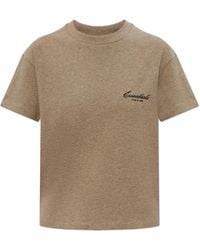 Fear Of God - T-Shirt With Embroidered Logo - Lyst