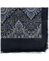 Etro - Wool Scarf - Lyst