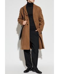 Jil Sander - Wool Coat With Single Vent - Lyst