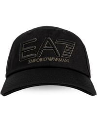 EA7 - Cap With Logo - Lyst