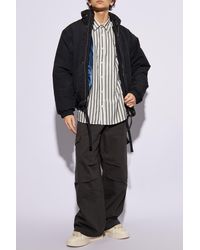 Acne Studios - Puffer Jacket With Standing Collar - Lyst