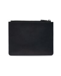 DIESEL Pouch With Logo - Black