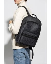 COACH - Backpack With Logo - Lyst