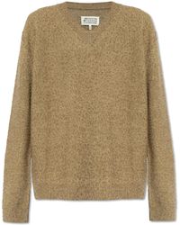 Maison Margiela - Sweater With Vintage Effect, - Lyst