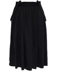 Comme des Garçons - Skirt With Detachable Suspenders - Lyst