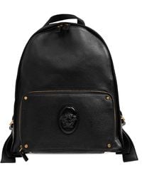 Versace - Leather Backpack "Lou" - Lyst