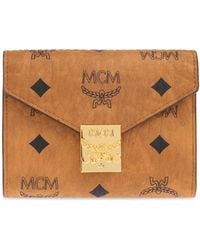 MCM - Wallet With Logo - Lyst