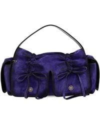 Acne Studios - Suede Handbag - Lyst