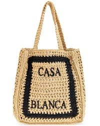 CASABLANCA - Shoulder Bag With Logo - Lyst